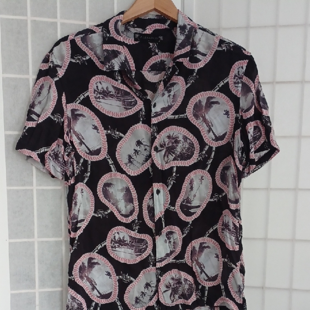 All Saints Palm Tree Shirt